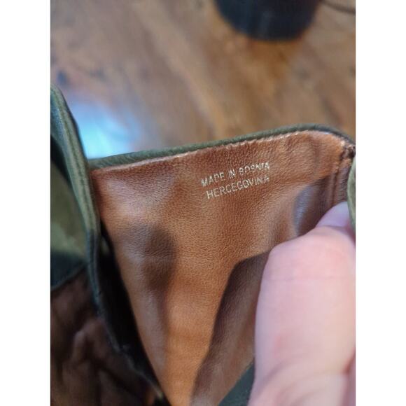 NWOB A.S.98 Green Emerson Boots - Picture 4 of 8